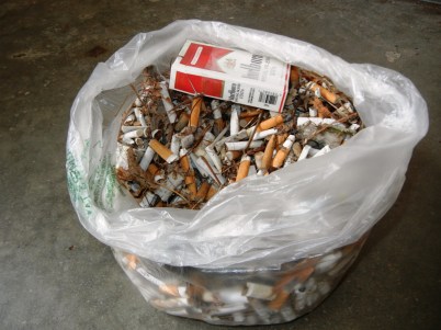 12-7-15 Cigarette Butt Bust